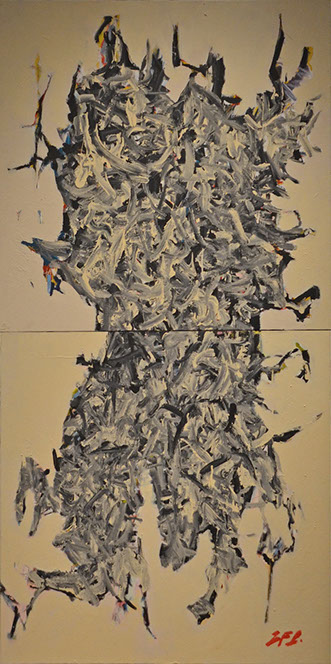 Abstracto, abstract, painting, pintura, expresionismo, expresionism, ecuatoriano, ecuadorian juan francisco gonzalez